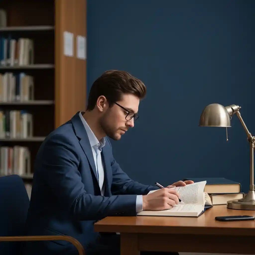 전문직 판단기준에서 전문직 속성론에 대해 설명하시오.에 대한 상징적인 이미지