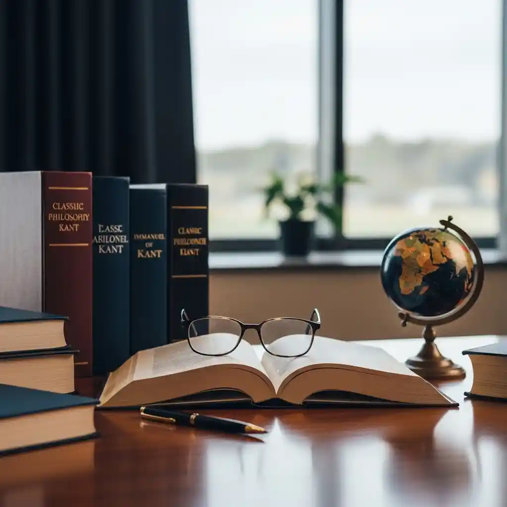 인간이 자연의 입법자라는 칸트의 말은 무슨 의미인가?에 대한 상징적인 이미지