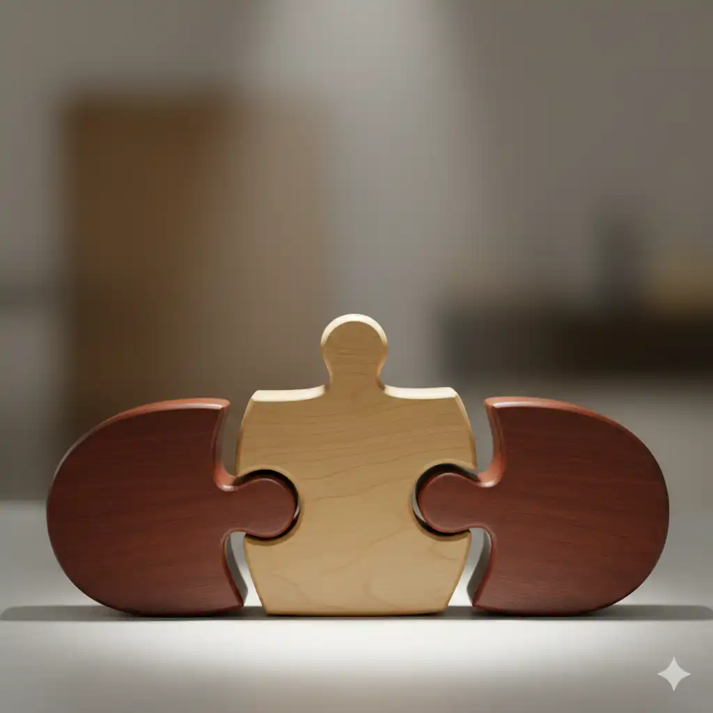 게슈탈트 원리를 사례를 들어 설명하시오.에 대한 상징적인 이미지