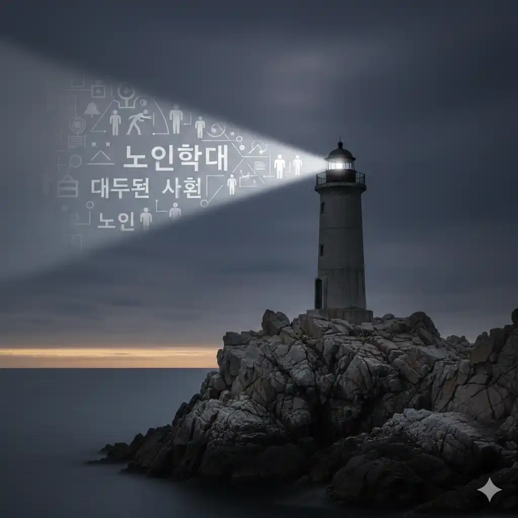 노인학대가 사회문제로 대두된 이후 노인이 노인을 학대하는 노노(老老)학대, (손)자녀들의 학대 등 그 심각성은 날로 심화되고 있습니다. 여기에 노인복지시설 종사자 등 전문가들도 노인학대의 가해자가 되고 있는 현실에서 종사자 및 전문가들의 노인학대를 예방, 근절할 수 있는 대안에는 무엇이 있을지에 대해 의견을 공유해주세요.에 대한 상징적인 이미지